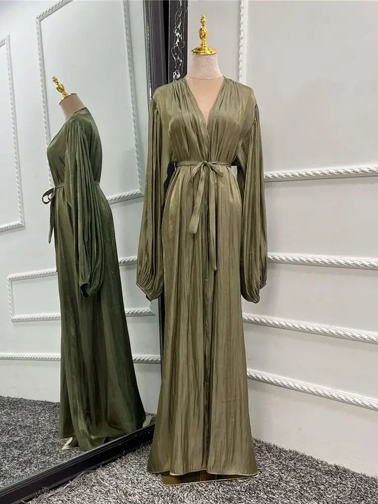 gold abaya