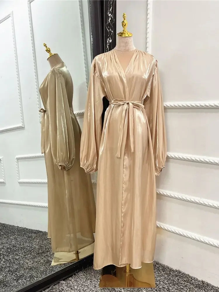 gold abaya