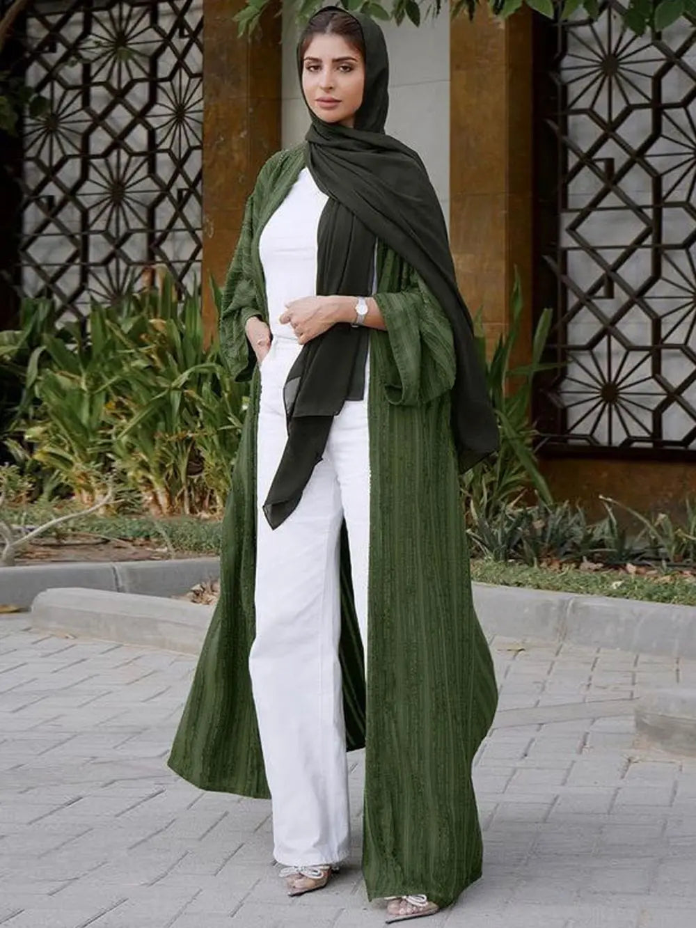 open abaya G